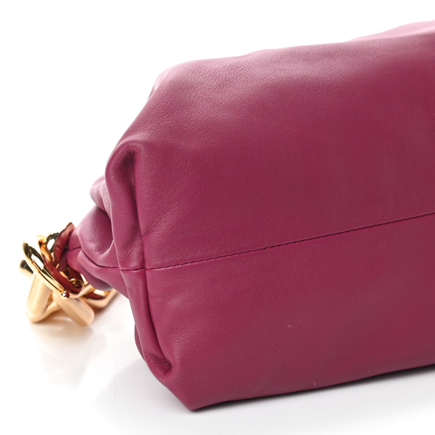 Calfskin The Pouch Chain Cinnabar
