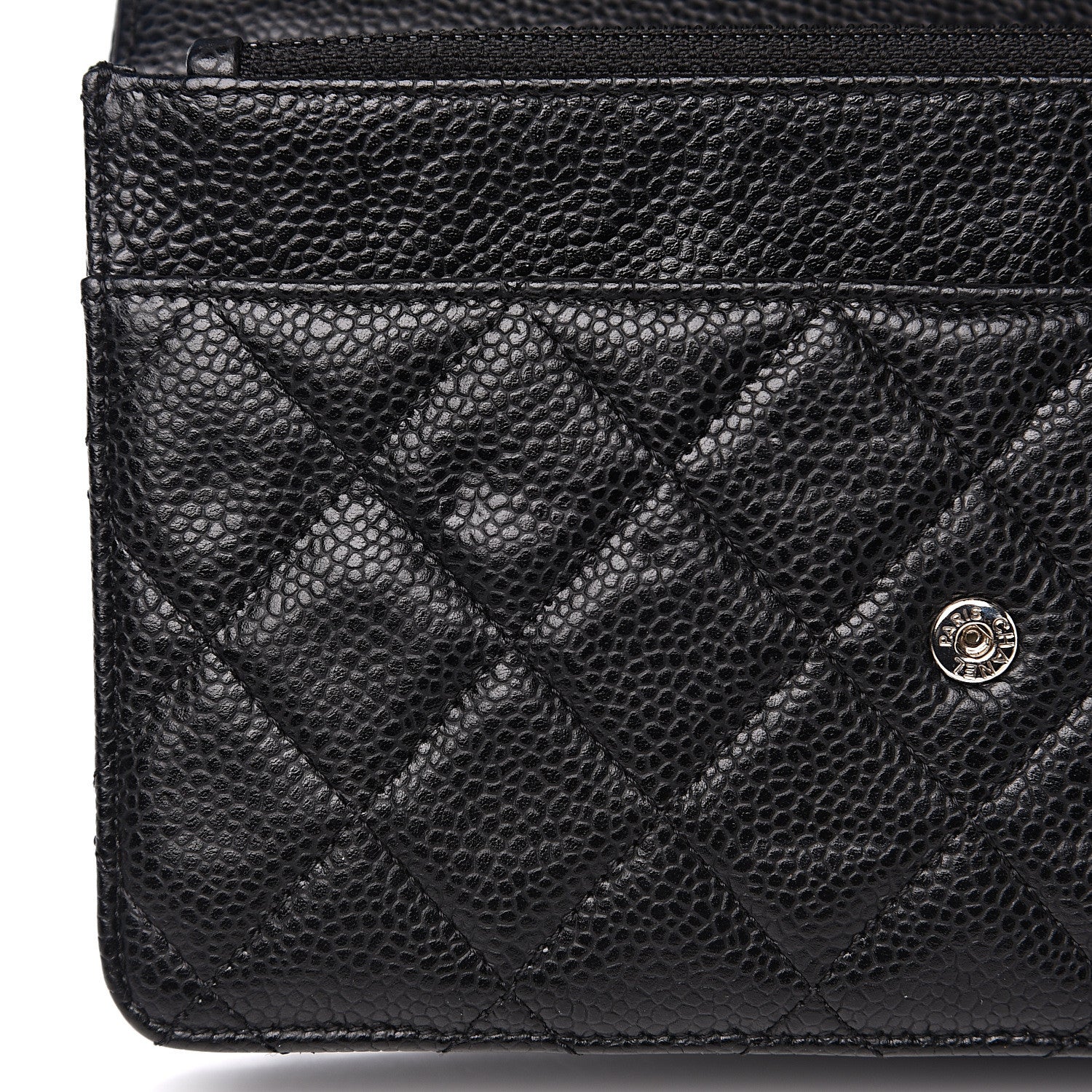 Chanel Caviar Quilted Wallet On Chain WOC Black 8 of 11