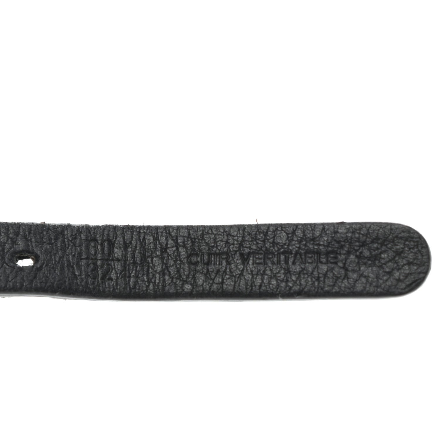 Chanel Lambskin CC Pearl Chain Belt 80 32 Black 4 of 5