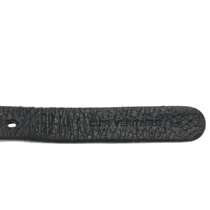 Chanel Lambskin CC Pearl Chain Belt 80 32 Black 4 of 5