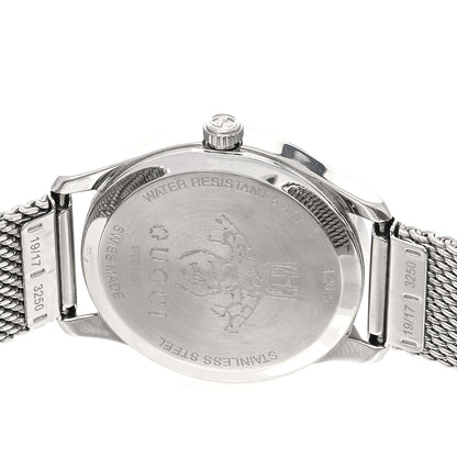 Gucci Stainless Steel Mother of Pearl 29mm G-Timeless Charm Quartz Watch 4 of 4
