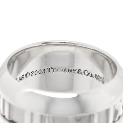 Tiffany Sterling Silver Atlas Band Ring 48 4.5 4 of 4