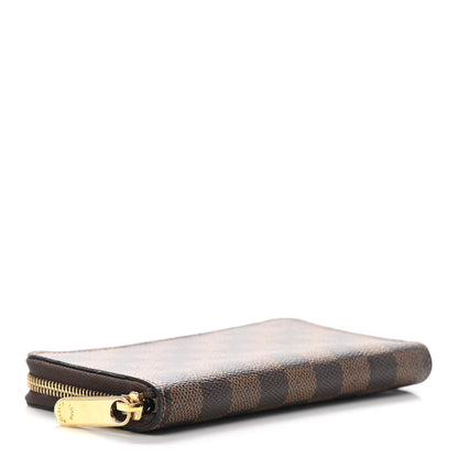 Louis Vuitton Damier Ebene Zippy Compact Wallet 4 of 13