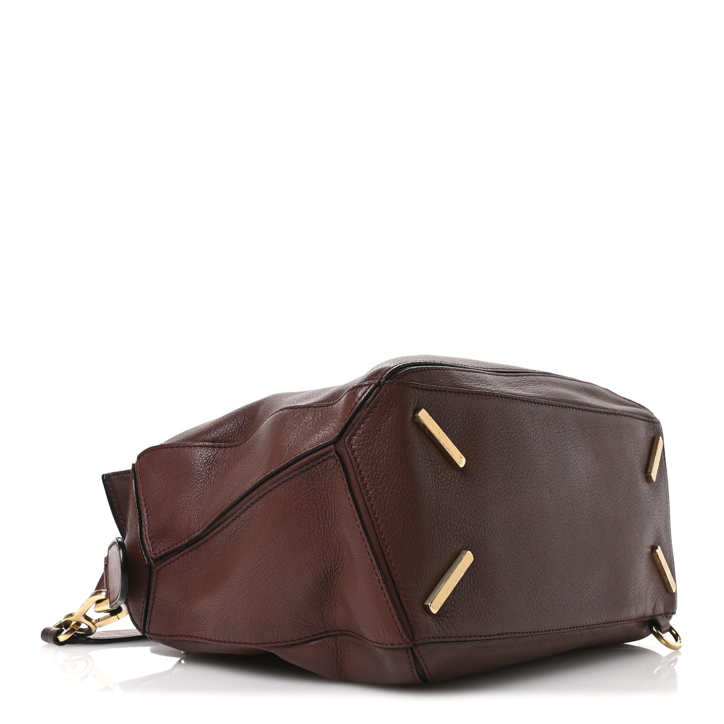 Calfskin Medium Puzzle Bag Brown