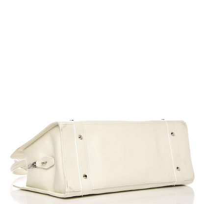 Christian Dior Calfskin Cannage Stitched Large East West Lady Dior White 4 of 29