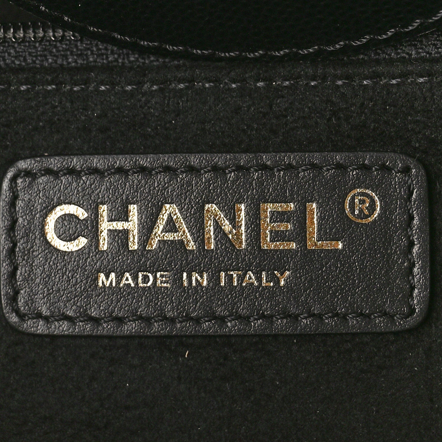 Chanel Caviar Small Studded Deauville Tote Black 6 of 12