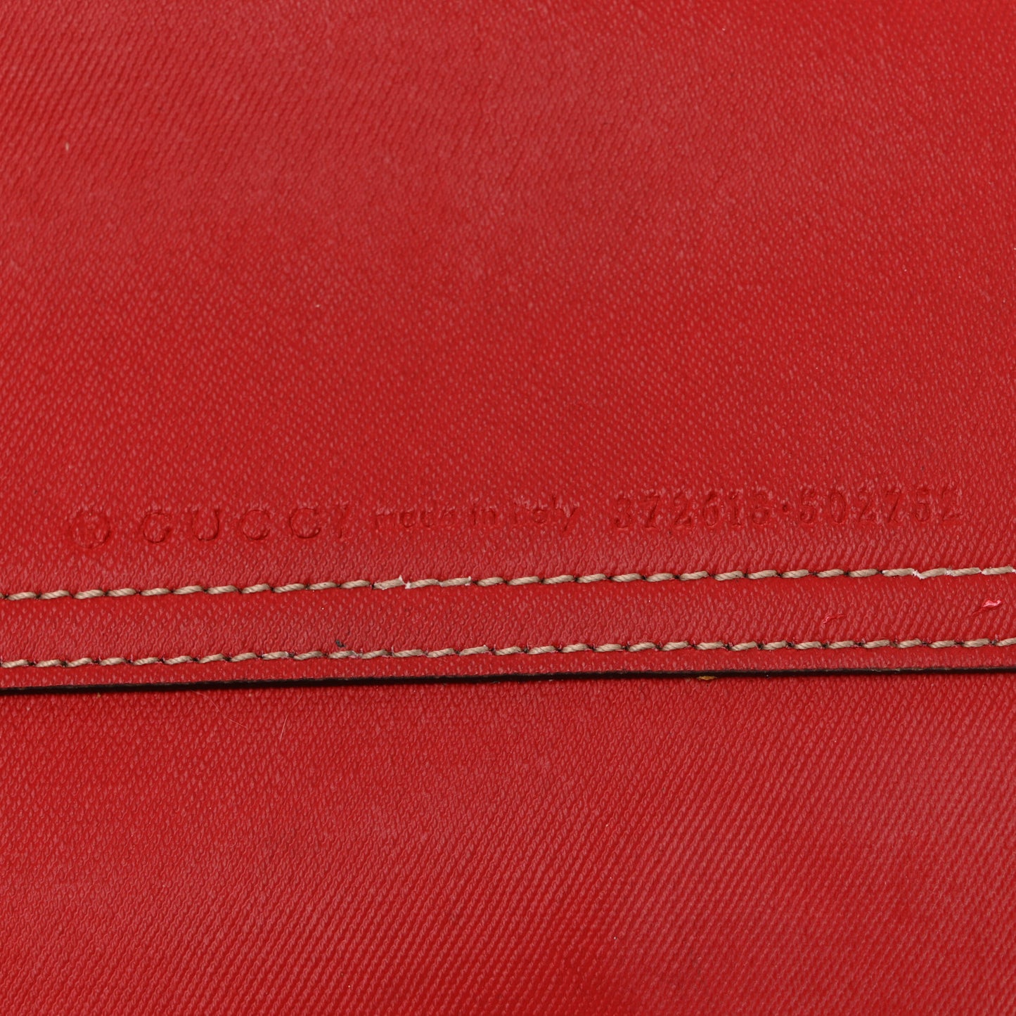 GG Supreme Monogram Small Reversible Tote Beige Red