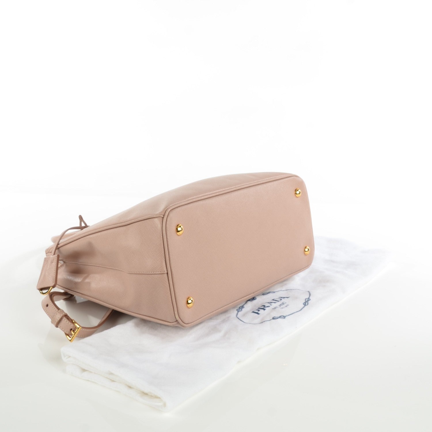 Prada Saffiano Lux Medium Tote Cammeo 6 of 11