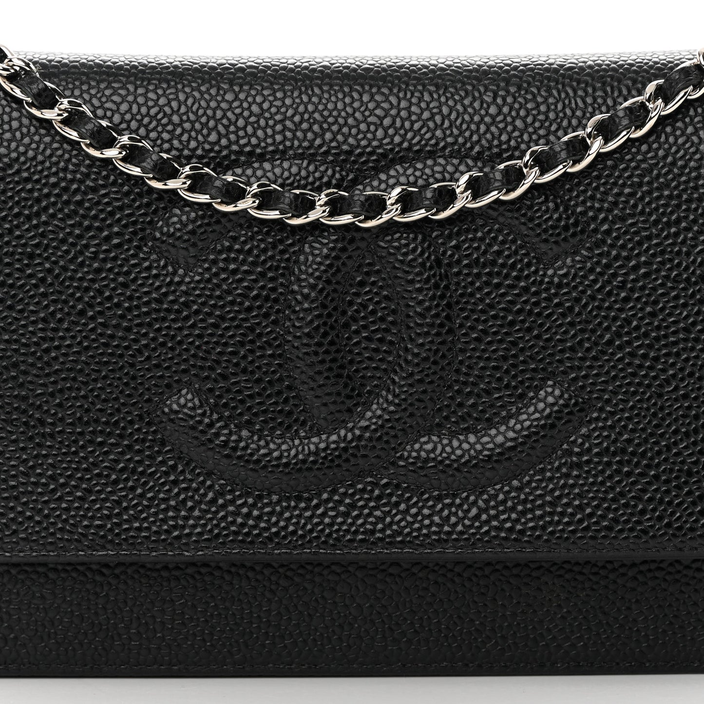 Caviar Timeless CC Wallet on Chain WOC Black