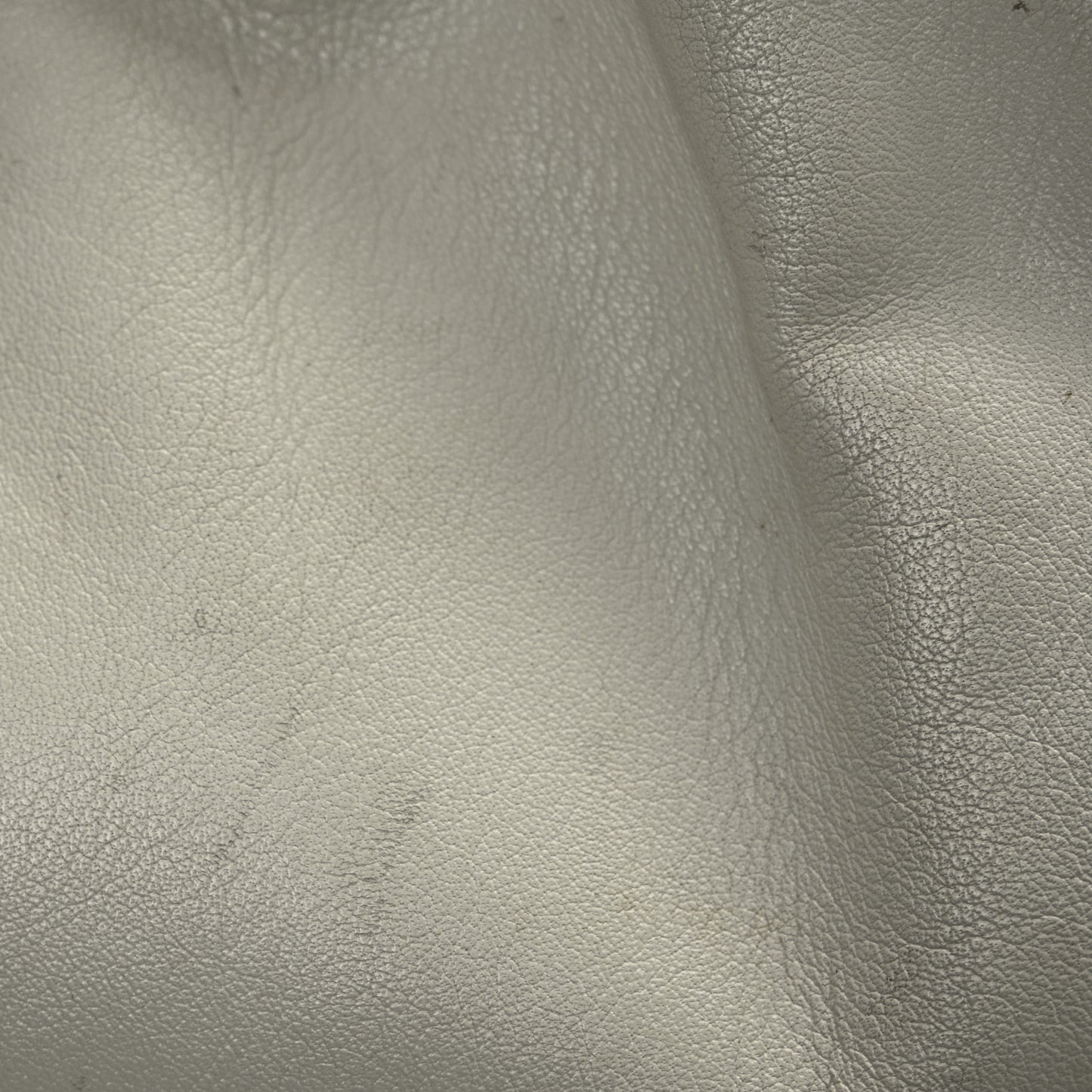 Butter Calfskin The Mini Pouch Chalk