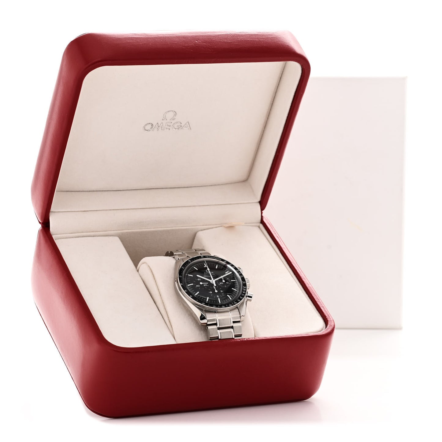 Stainless Steel 42mm Speedmaster Moonwatch Professional Chronograph Manual Winding Watch Black 3570.50.00