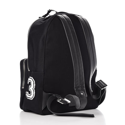 Valentino Garavani Canvas Logo Backpack Black 3 of 8
