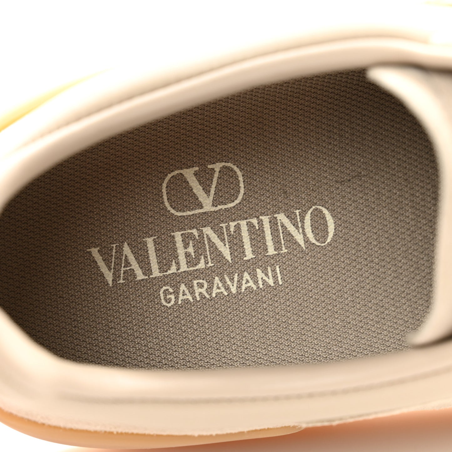 Suede Calfskin Womens Upvillage Low Top Sneakers 38 Beige Ivory