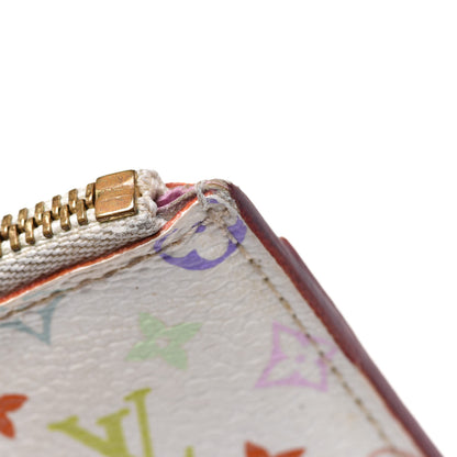 Louis Vuitton Monogram Multicolor Key Pouch White Litchi 13 of 13