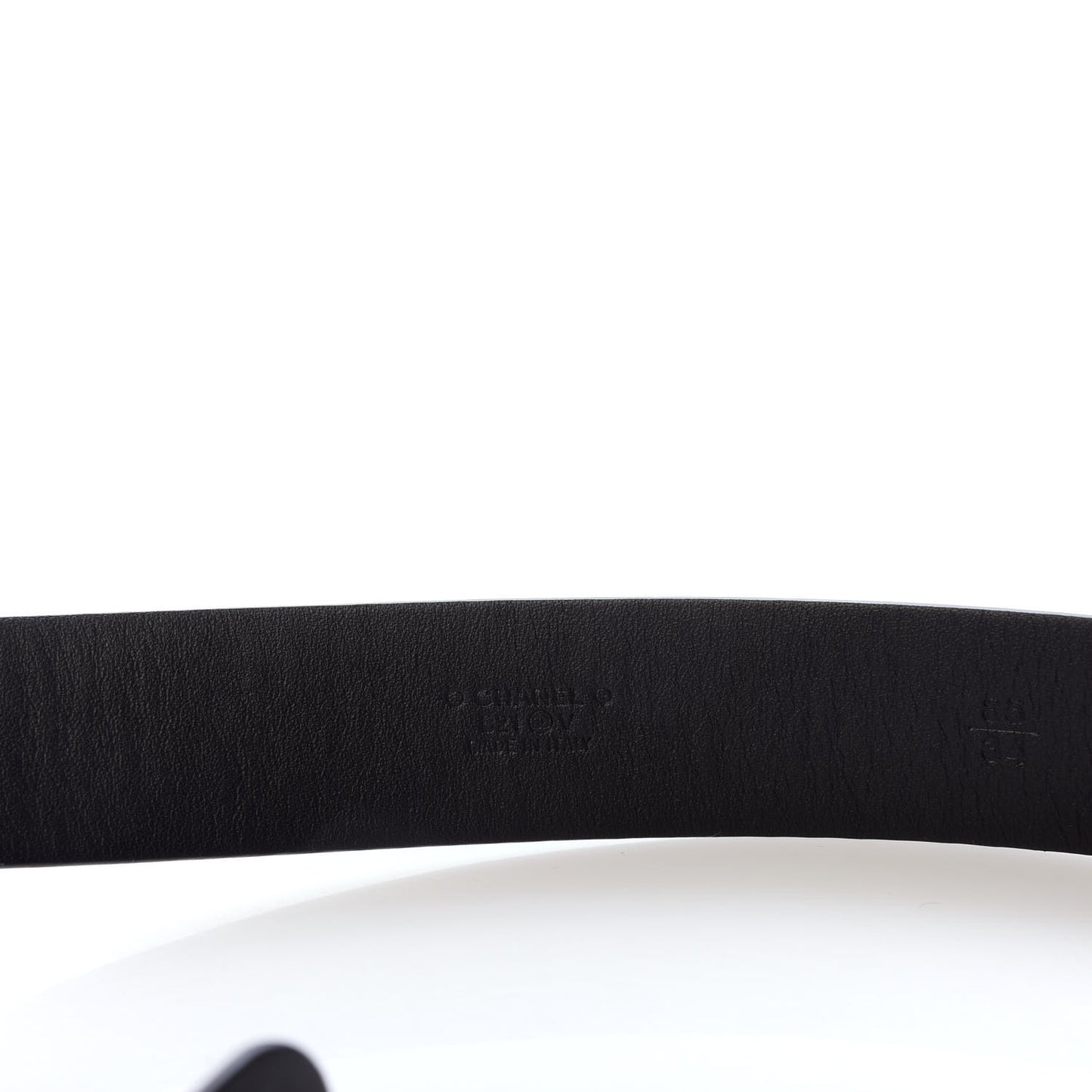 Lambskin CC Chain Belt 84 34 Black