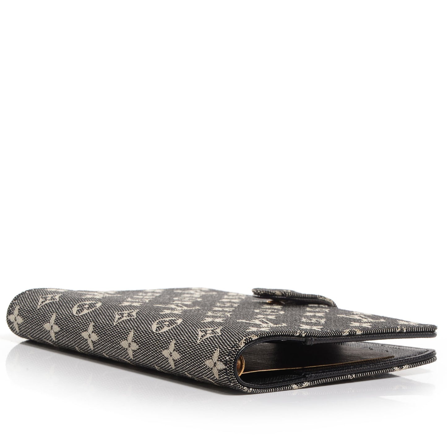 Mini Monogram Small Ring Agenda Cover Black