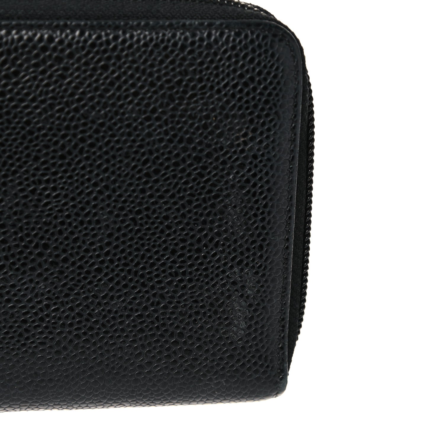 Chanel Caviar Large Timeless CC Zip Around Wallet Black 14 of 15