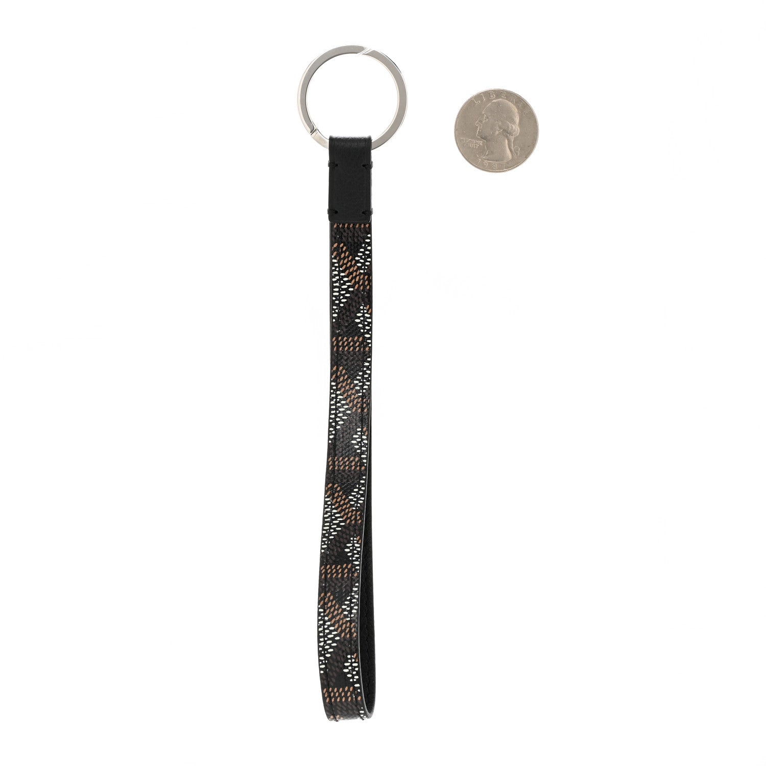 Goyard Goyardine Sesame Key Holder Black 2 of 5