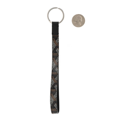 Goyard Goyardine Sesame Key Holder Black 2 of 5