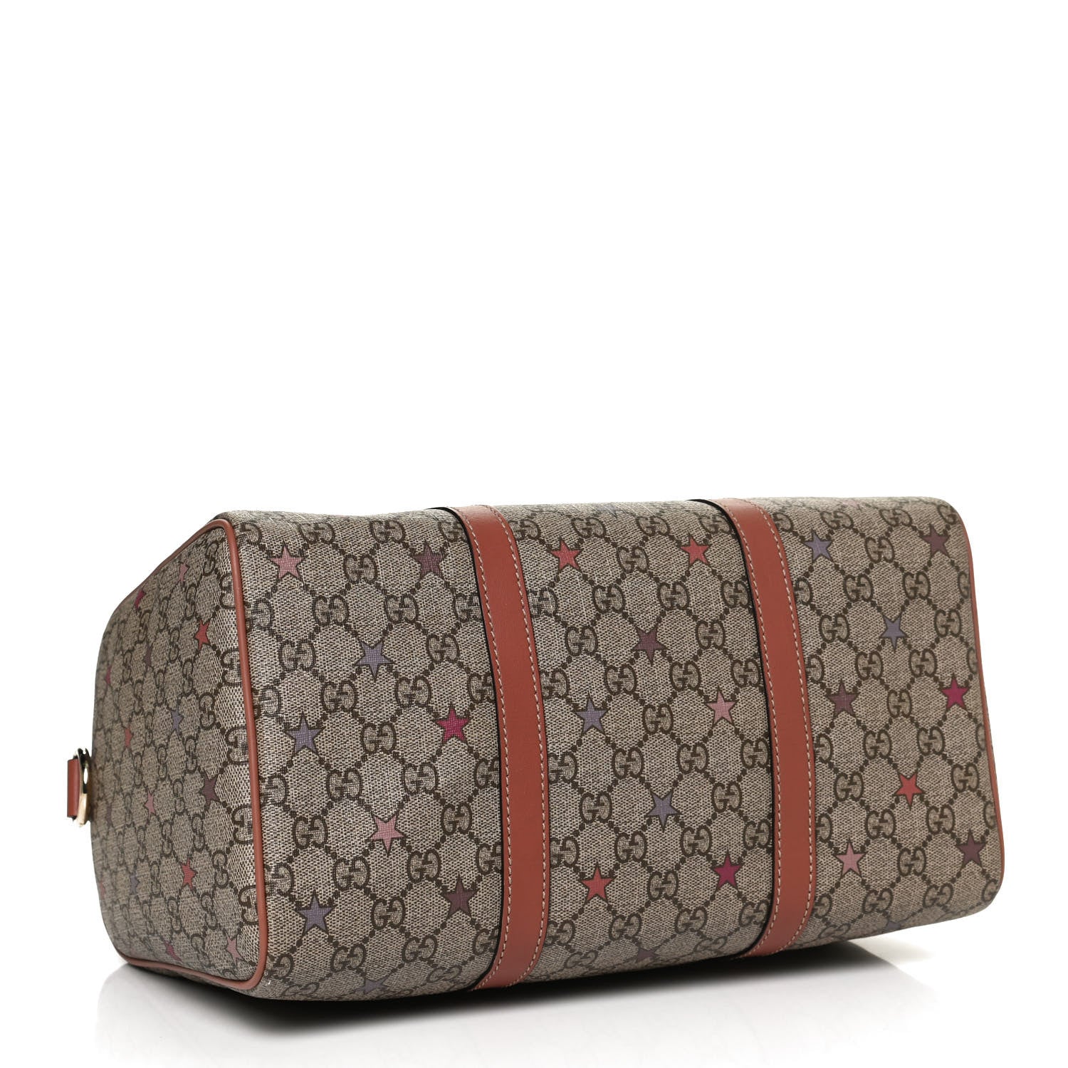Gucci GG Supreme Stars Medium Joy Boston Pink 3 of 14