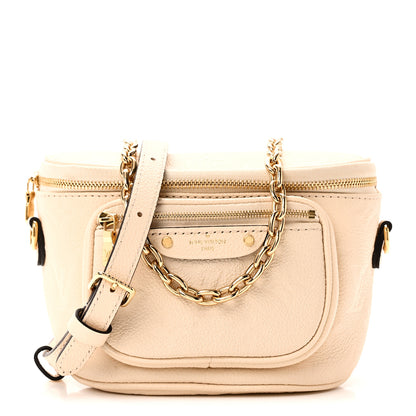 Louis Vuitton Empreinte Mini Bumbag Cream 1 of 8