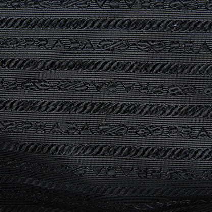 Prada Tessuto Soft Calf Tote Nero Black 9 of 9