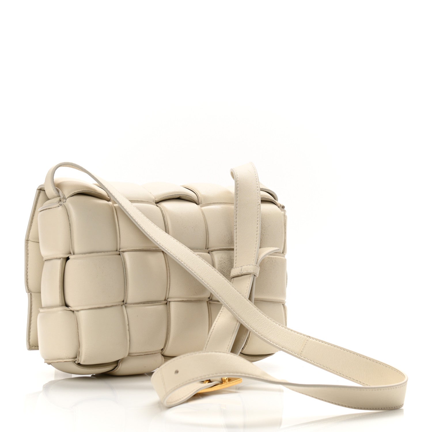 Bottega Veneta Nappa Maxi Intreccio Padded Cassette Crossbody Bag Plaster 3 of 13