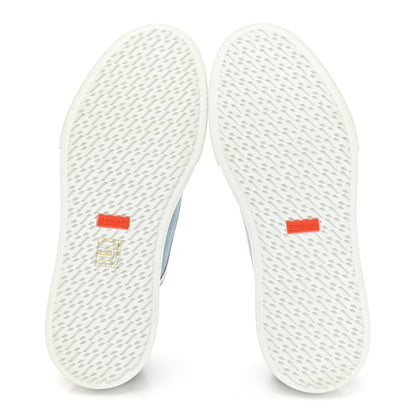 Hermes Denim Calfskin Mens Get Sneakers 41 Bleu Clair White 6 of 10