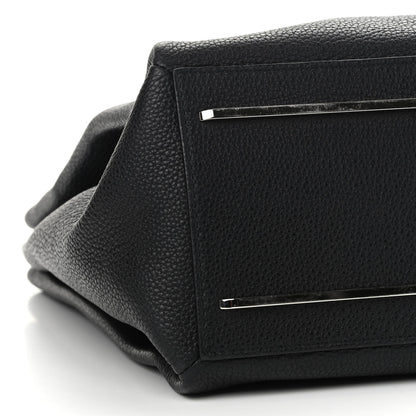 Balenciaga Calfskin Le Dix Soft Cabas M Shoulder Bag Black 9 of 11