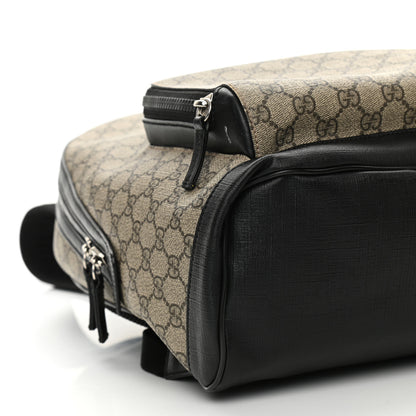 Gucci GG Supreme Monogram Medium Backpack Black 9 of 14
