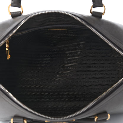 Prada Saffiano Lux Bauletto Grafite 5 of 9