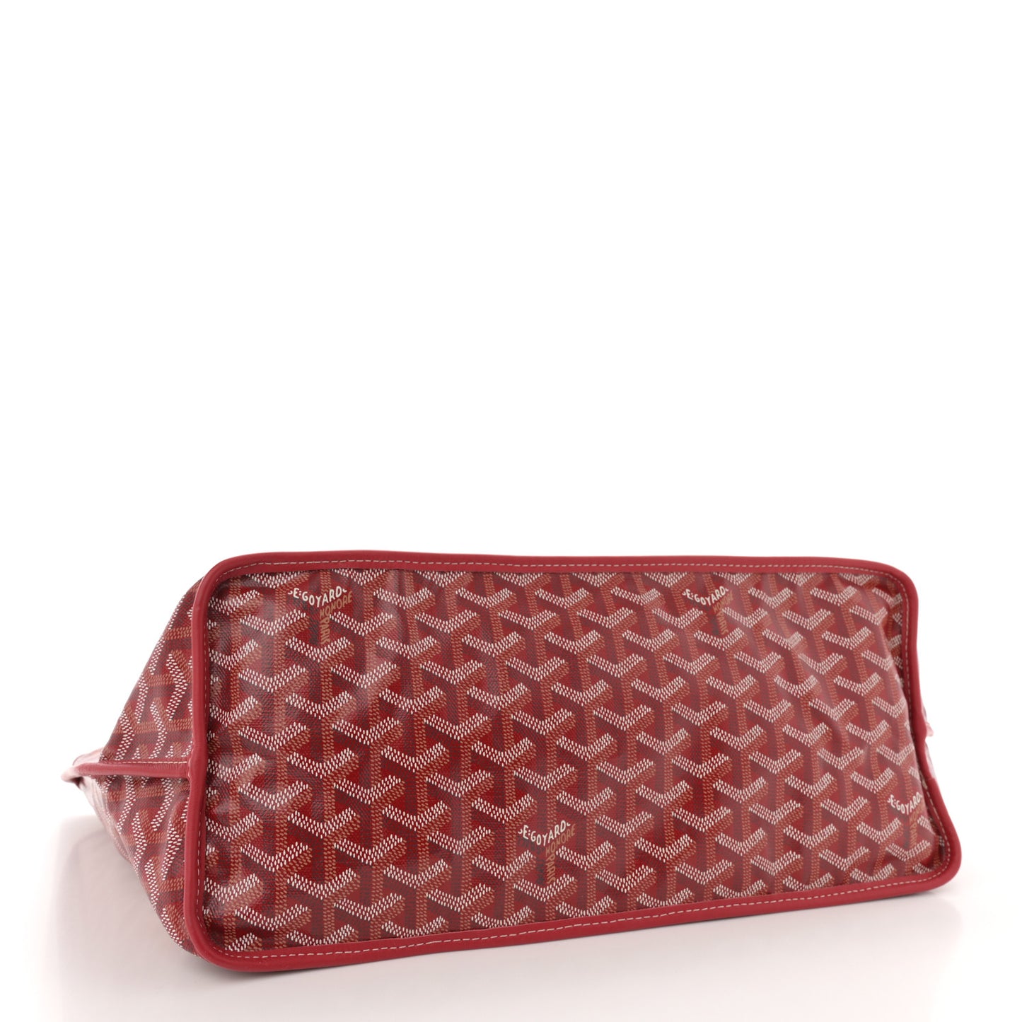 Goyardine Reversible Anjou PM Red