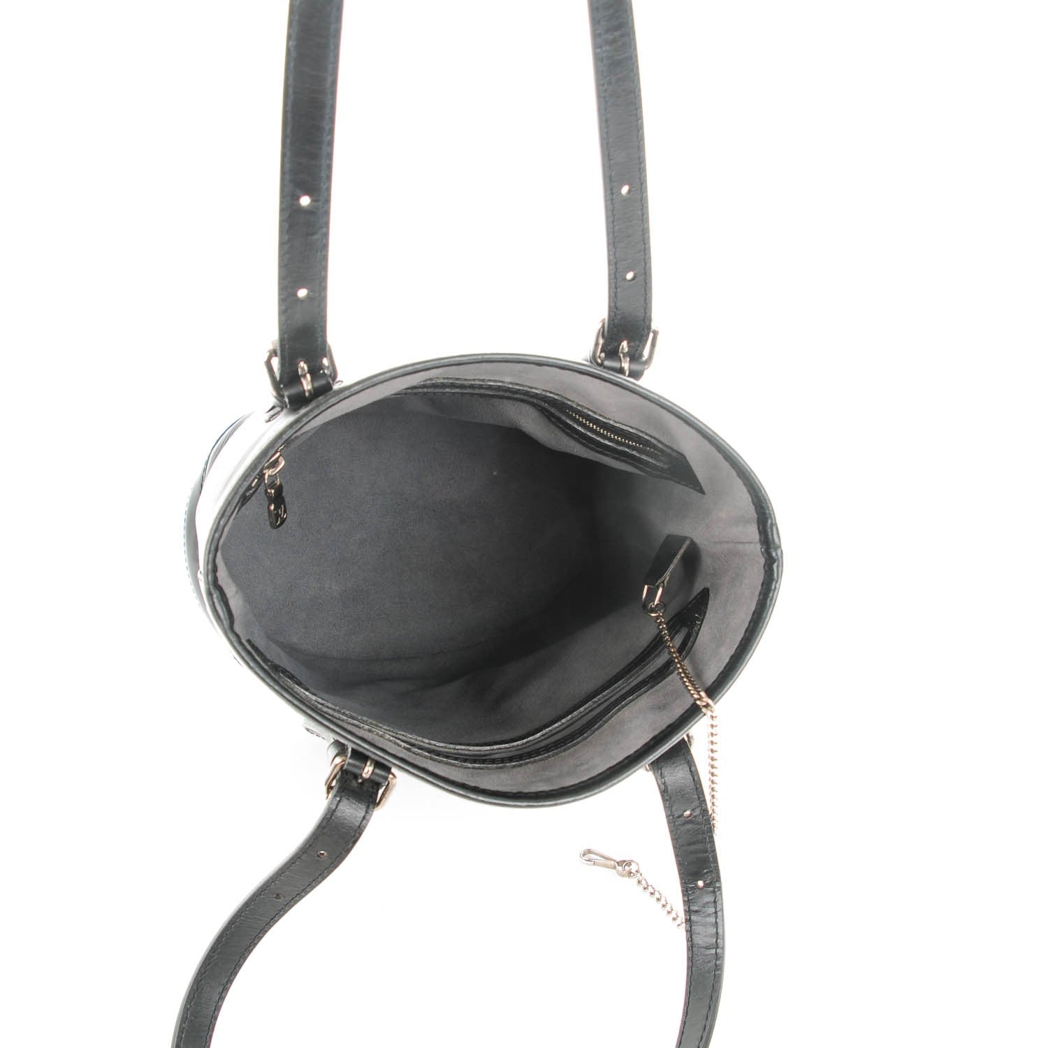 Louis Vuitton Epi Petit Bucket 23 Black 5 of 8