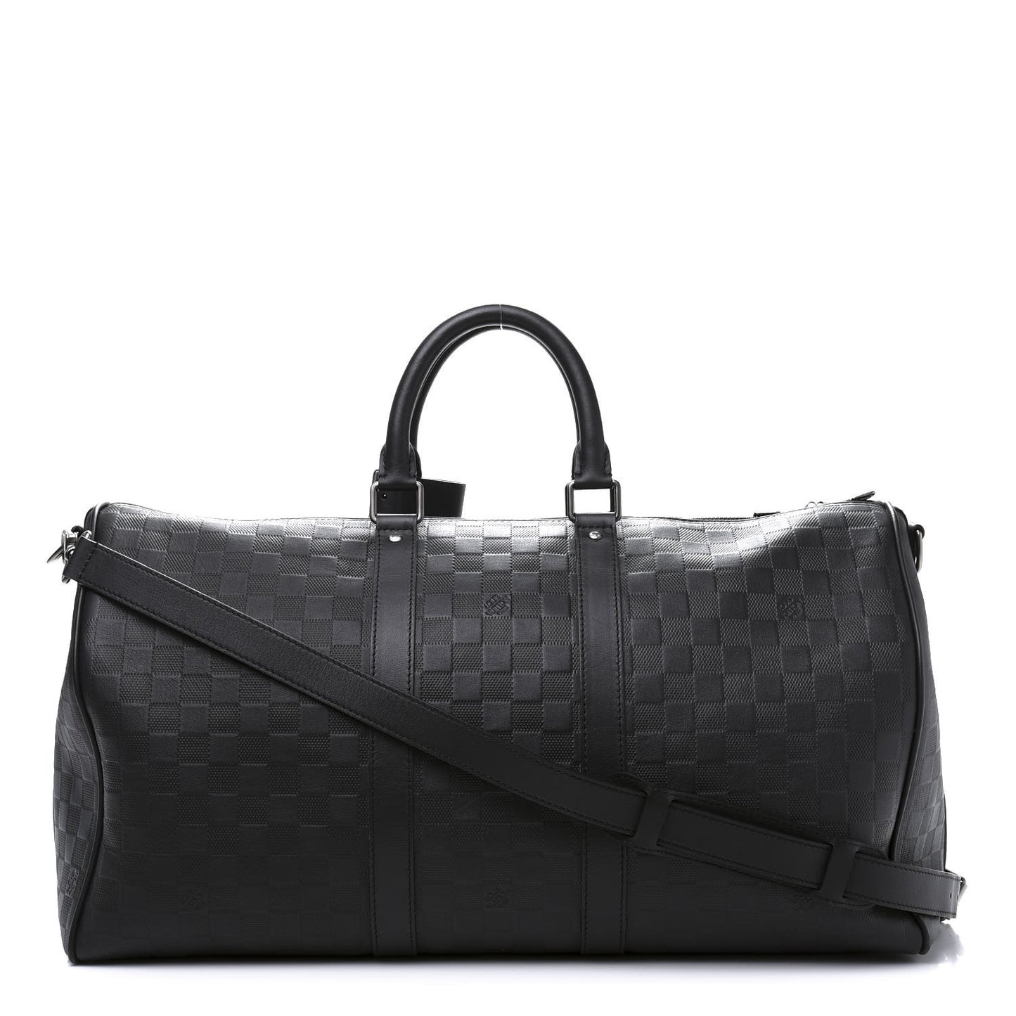 Damier Infini Keepall Bandouliere 45 Onyx
