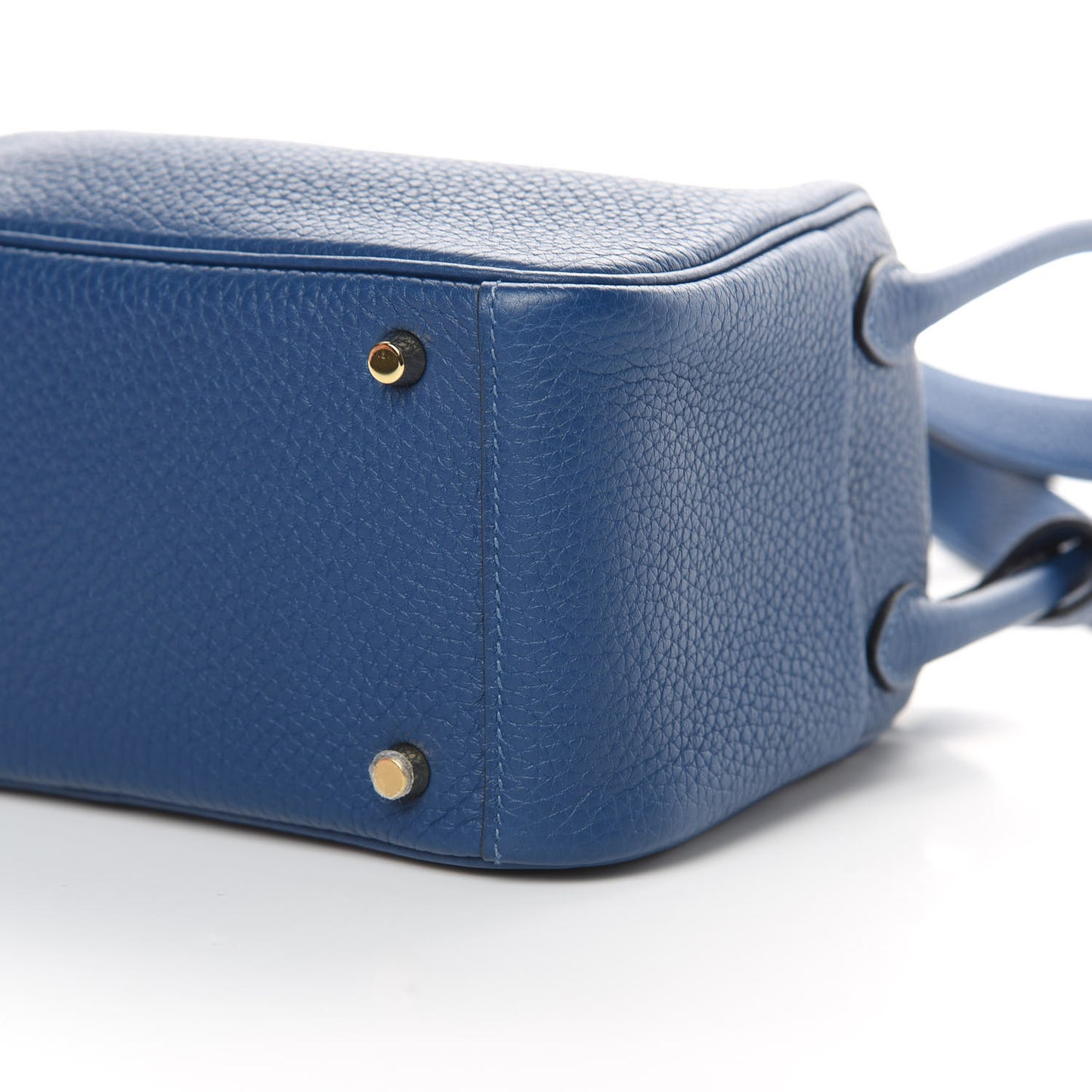Taurillon Clemence Mini Lindy 20 Deep Bleu