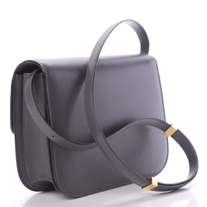 Celine Liege Calfskin Medium Classic Box Flap Bag Grey 3 of 12