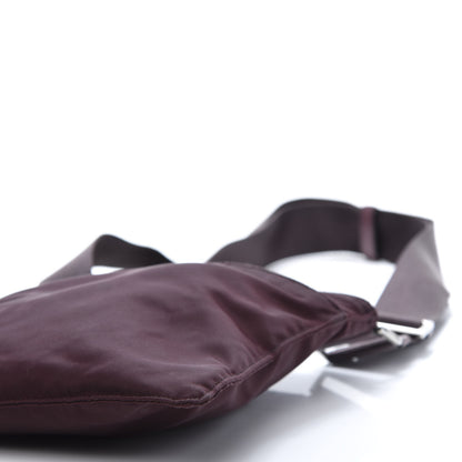 Prada Tessuto Nylon Small Flat Messenger Bag Granato 7 of 11