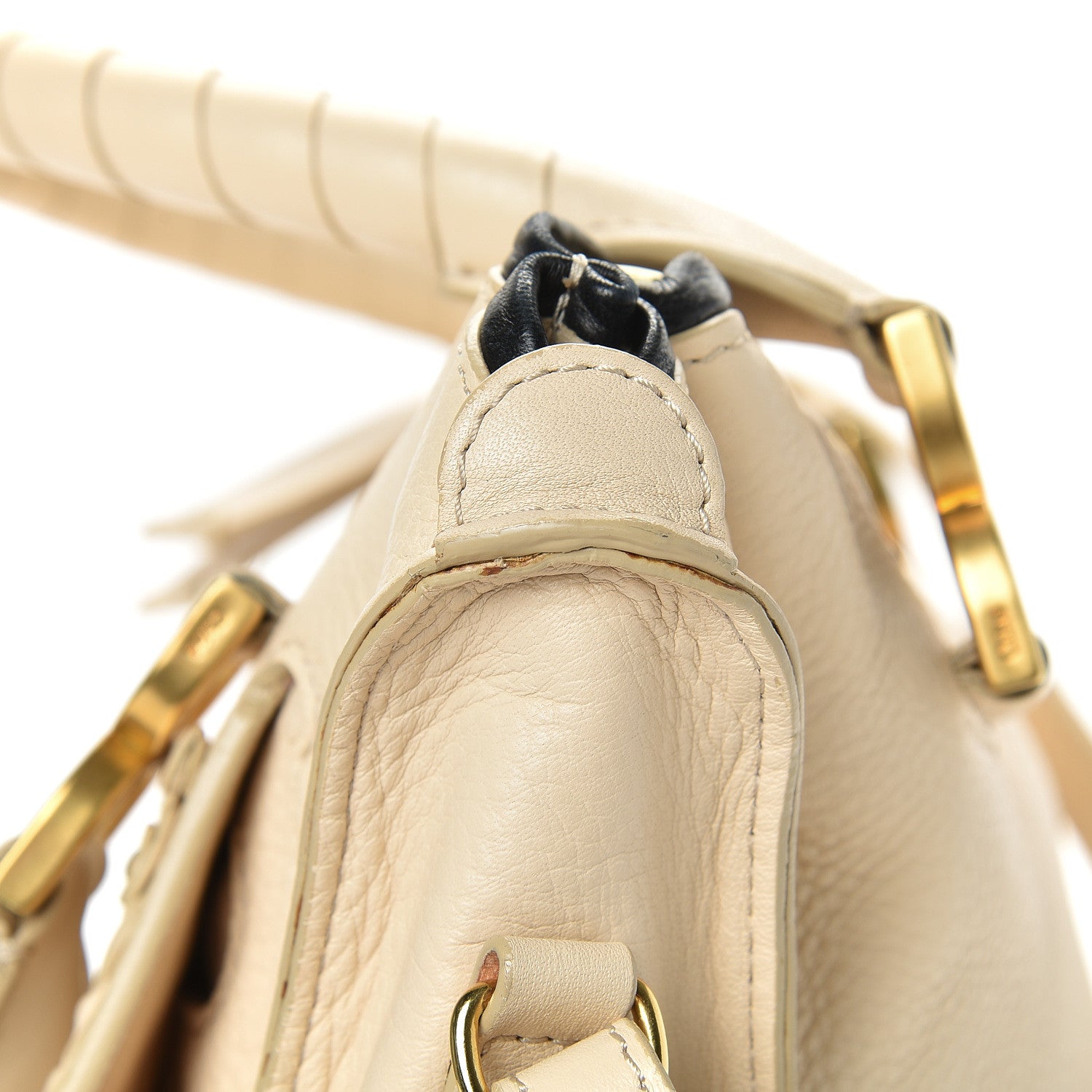Chloe Calfskin Braided Medium Marcie Satchel Natural 12 of 16