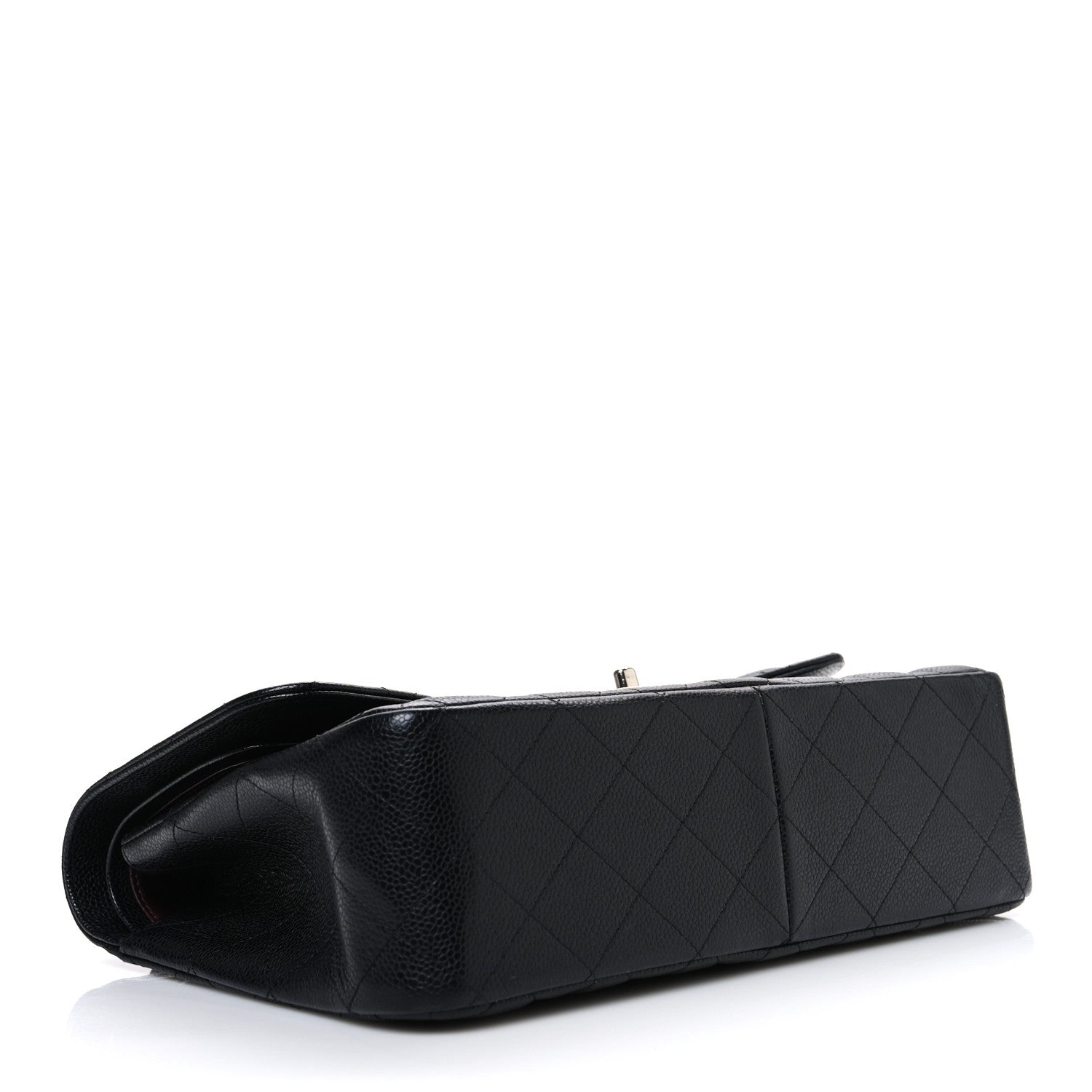 Chanel Caviar Quilted Jumbo Double Flap Black 4 of 10