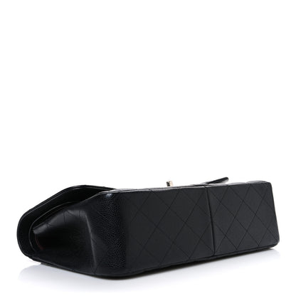Chanel Caviar Quilted Jumbo Double Flap Black 4 of 10