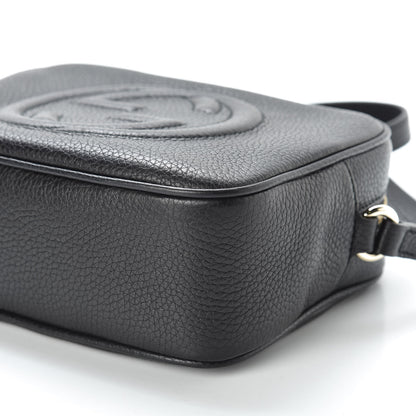 Gucci Pebbled Calfskin Small Soho Disco Bag Black 9 of 9