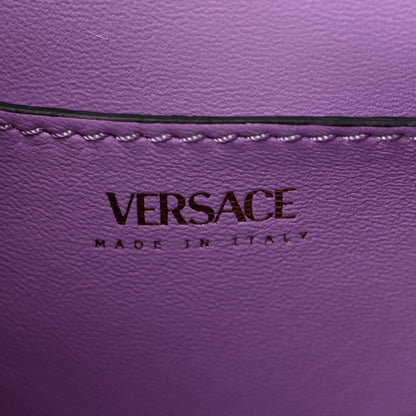 Versace Calfskin Small La Medusa Top Handle Handbag Red 6 of 8