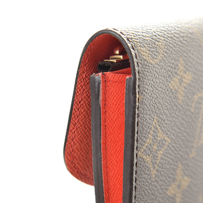 Louis Vuitton Monogram Emilie Wallet Poppy 10 of 12