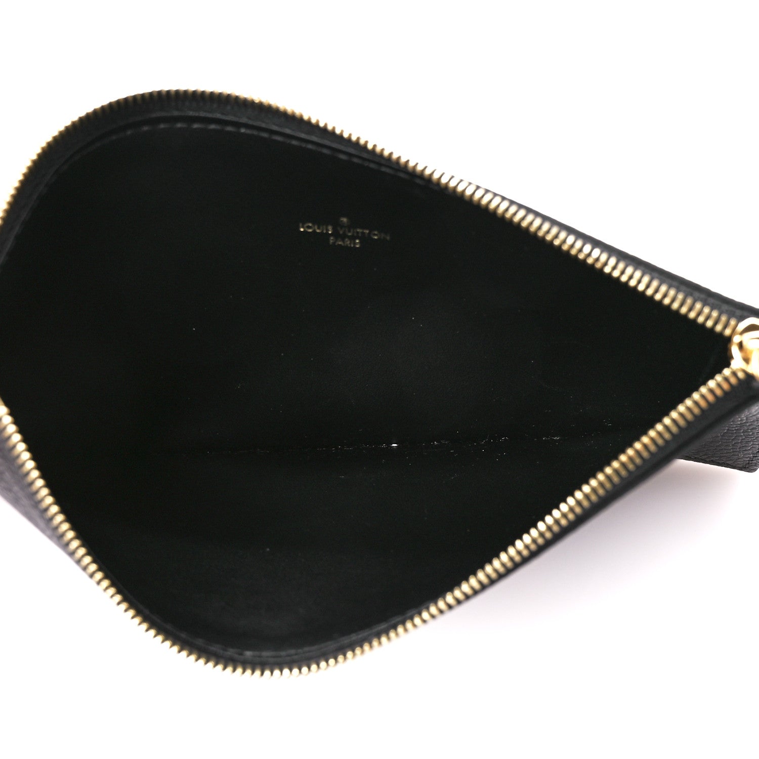 Louis Vuitton Empreinte Monogram Giant Felicie Pochette Black Beige 8 of 15