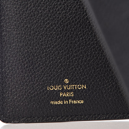 Louis Vuitton Empreinte Compact Curieuse Wallet Black 6 of 7