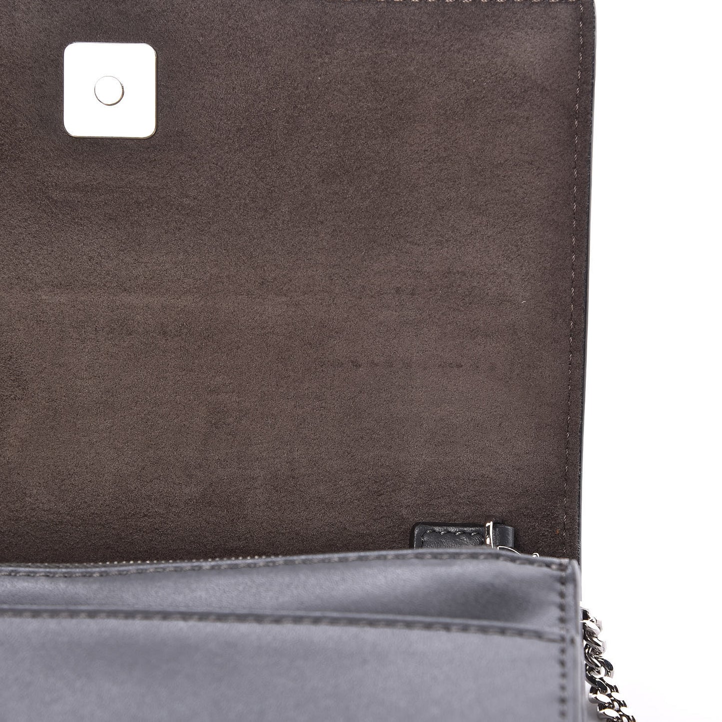 Vitello Liberty Studded Tube Wallet On Chain Asfalto Multicolor