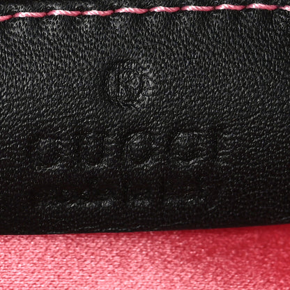 Gucci Velvet Matelasse GG Marmont Belt Bag 85 34 Black 6 of 9