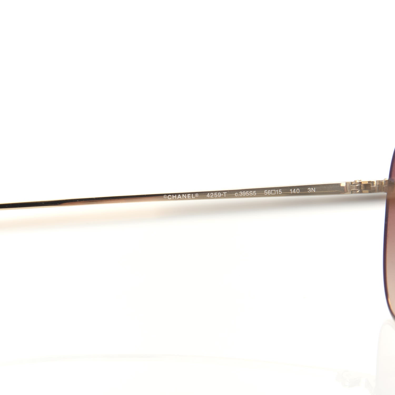 Chanel Sunglasses 4259-T Gold 5 of 8