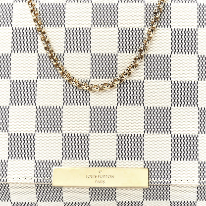 Louis Vuitton Damier Azur Favorite MM 8 of 11