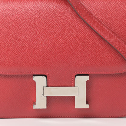 Hermes Epsom Constance 18 Rouge Casaque 8 of 12